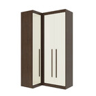 Closet De Canto 3 Portas 2 Gavetas Star