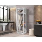 Closet Guarda Roupa Módulo Titan Branco Velluto