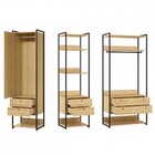 Closet Industrial 1 Porta 6 Gavetas Pinus 17518 - Olivar Móve