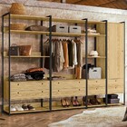Closet Industrial 1 Porta 8 Gavetas Pinus 17516 - Olivar Móve