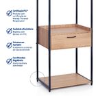 Closet Industrial com Gaveta 200x65x45cm MDP Mel Móveis Bemfixa