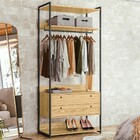 Closet Industrial 2 Gavetas Pinus 17251 - Olivar Móveis