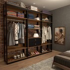 Closet Industrial Marseille 2 Gavetas 8 Prateleiras 2 Cabidei