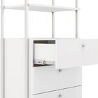 Closet Infantil Metalic Industrial Móveis Estrela Branco