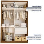 Closet Infantil Sem Portas 2 Gavetas Júlia Freijó