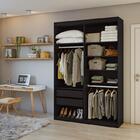 Closet Lopas Lissa  Preto Fosco