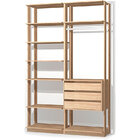 Closet Modelado C/ 3 Gavetas E 1 Cabideiro Clothes 9008 – Be