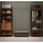 Closet Modulado 1 Cabideiro 4 Prateleiras 73 5cm Tw402 Pradel