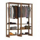Closet Modulado 2 Peças Com 2 Cabideiros E 3 Nichos Yes  Marr