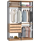 Closet Modulado 3 Gavetas E 3 Cabideiros Clothes 9013 – Be Mo