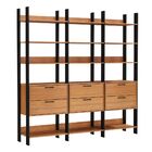 Closet Modulado 3pc 2 17m 6 Gavetas E Prateleiras Tw405 Prade