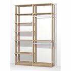 Closet Modulado C/ 2 Cabideiros Clothes 9010 – Be Mobiliário