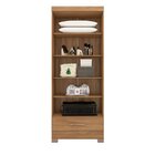 Closet Modulado De Canto 2 Peças 1 Gaveta Smart Plus Cinamomo