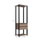 Closet Modulado Guarda Roupa Roupeiro Quarto Casal 2 Gavetas