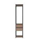 Closet Modulado Guarda Roupa Roupeiro Quarto Casal 2 Gavetas