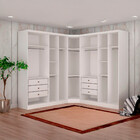 Closet Modulado Safira 001 Clic Moveis