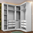 Closet Modulado Safira 009 Clic Moveis