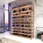 Closet Modulado Sanfer 2 Sapateiras - Dourado/rose