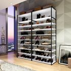 Closet Modulado Sanfer 2 Sapateiras - Preto/branco