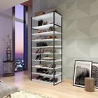 Closet Modulado Sanfer Sapateira - Preto/branco