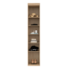 Closet Modulado Sem Portas Com Prateleiras 35 Cm Mdf Lotus Be