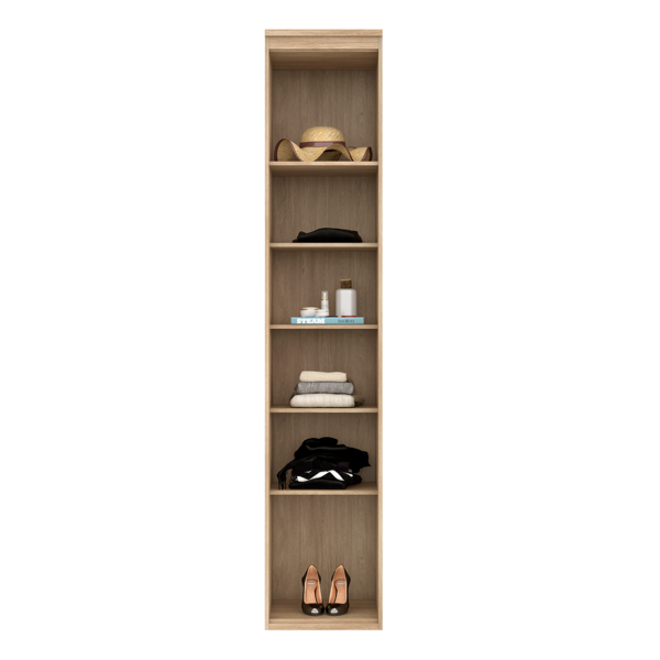 Closet Modulado Sem Portas Com Prateleiras 35 Cm Mdf Lotus Be