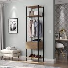 Closet Multiuso 4 Prateleiras 8 Nichos Oxford 540abc Artefamol