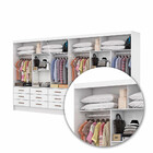 Closet Sevilha 6 Portas Casal Duplo 18 Gavetas Carioca Moveis