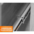 Closet Solteiro Fenix Com 3 Gavetas E 8 Prateleiras Rufato