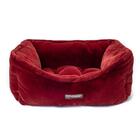 Cloud Bed Cama Reversível Para Cães E Gatos Macio Bordô