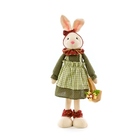 Co949 Coelha Em Pe - Verde - 38x8x12cm