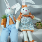 Co958 Coelha Sentada - Az/lr - 46x8x15cm