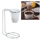 Coador De Café Individual Passador De Pano Suporte Cromado