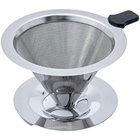 Coador Filtro Café Permanente Aço Inox Sem Uso De Papel 103