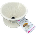 Coador Filtro De Suporte Cafe Cerâmica Reutilizável Tipo:preto