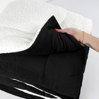 Coberdom Queen Preto Dupla Face + Jogo De Cama 400 Fios Queen