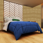 Coberdrom 2 Em 1 Sherpa Casal Queen Casen Dupla Face Azul_roy