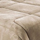 Coberdrom Allure Queen Dupla Face Manta Plush + Malha 1 Peça