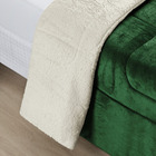 Coberdrom Apollo King Sherpa Pele De Carneiro + Manta Flannel