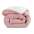 Coberdrom Apollo Queen Sherpa Pele De Carneiro Manta Flannel