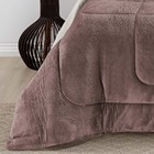 Coberdrom Apollo Solteiro Sherpa Manta Flannel Toque Lã De Ca