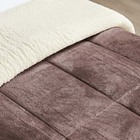 Coberdrom Apollo Solteiro Sherpa Manta Flannel Toque Lã De Ca