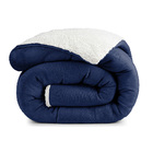 Coberdrom Apollo Solteiro Sherpa Manta Flannel Toque Lã De Ca