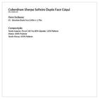 Coberdrom Atlanta Solteiro Sherpa Cáqui