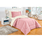 Coberdrom Atlanta Solteiro Sherpa Rosê