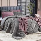 Coberdrom Avulso Canelado Boston Queen - Dupla Face Manta E S