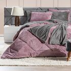 Coberdrom Avulso Canelado Dupla Face Denver Solteiro - Manta