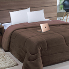 Coberdrom Casal Casa Dona 200x220cm Tabaco