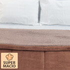 Coberdrom Casal Edredom Dupla-face Soft Aveludado E Sherpa Ti