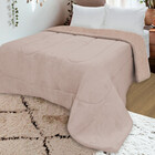Coberdrom Casal Edredom Dupla-face Soft Aveludado E Sherpa Ti